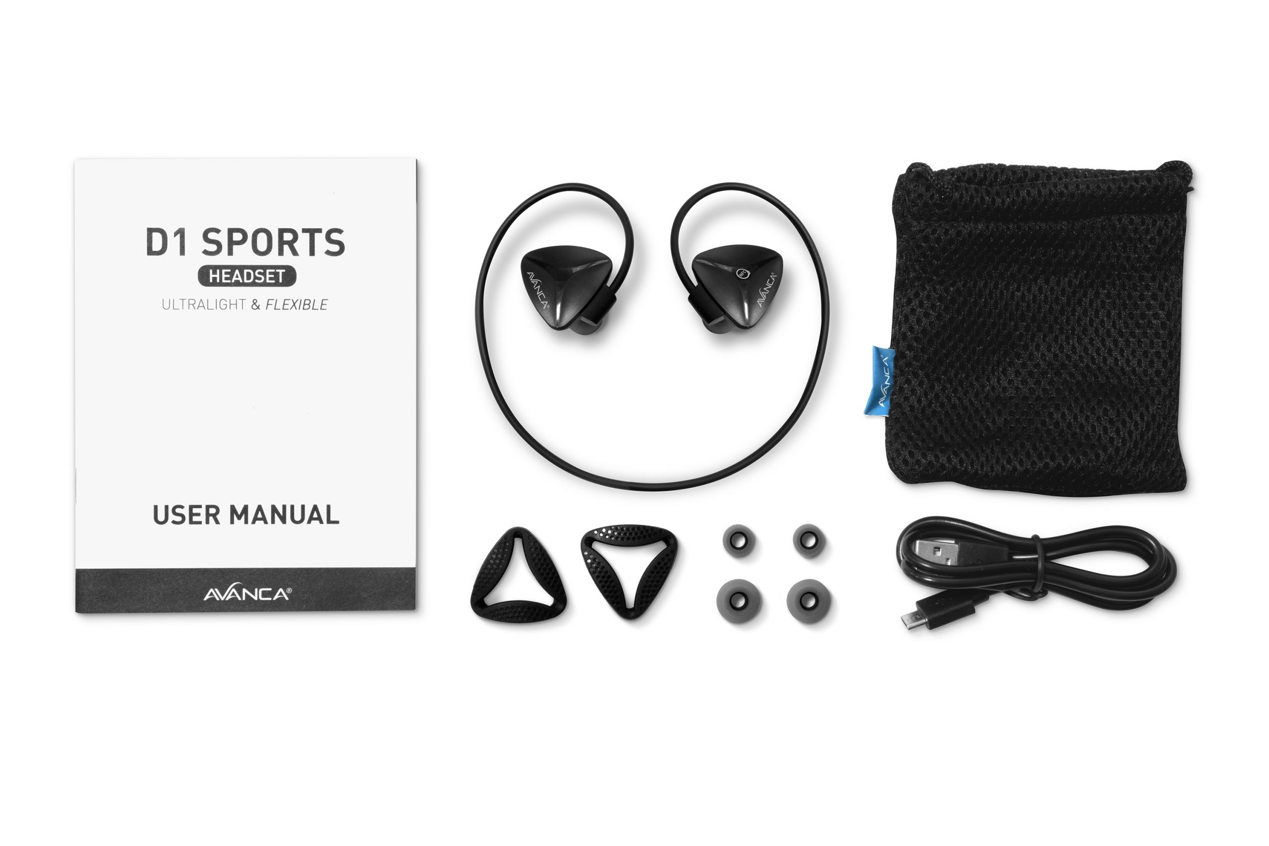 Eekhoorn Impressionisme Kalksteen Sport Headset Avanca D1 Wireless Sports Headphones | AVANCA®